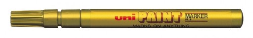Olejový značkovač UNI PX-21 zlatý 0,8 - 1,2 mm