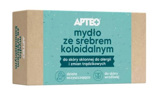 APTEO mydlo s koloidným striebrom 100 g