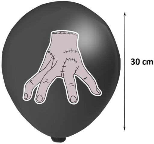STREDA ADDAMS HEL BALLOON SET 6 ks