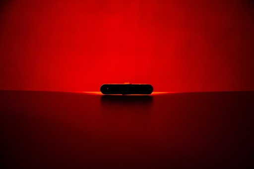 LED zadné vodeodolné USB cyklo svetlo - VÝKONNÉ