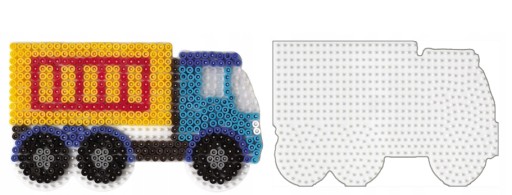 314 HAMA MIDI BEADS PODLOŽKA NA AUTO TRUCK