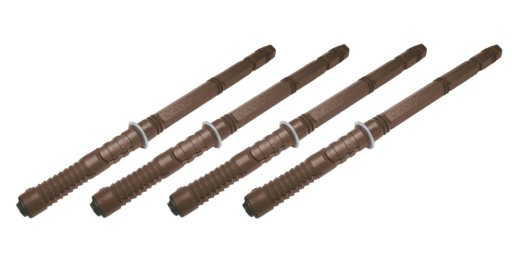 Neviditeľný držiak ramena držiak police 9x90 mm podpera - 4 kusy