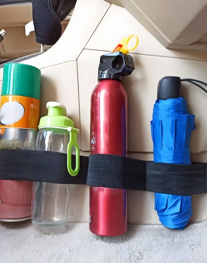 ORGANIZÁTOR POPRUH NA KUFOR AUTA NA VELCRO 50 CM SILNÁ GUMA