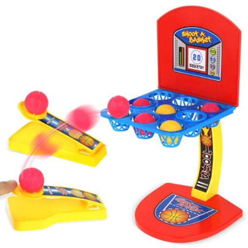 Mini basketbalová arkádová hra pre 2 hráčov