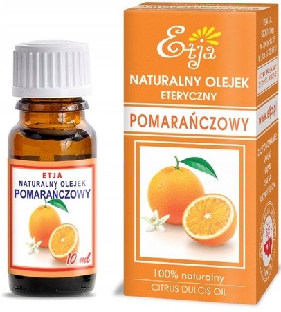 PRÍRODNÝ POMARANČOVÝ OLEJ Esenciálny olej Etja