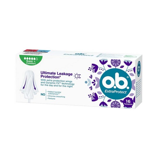 O.B. Tampóny Extra Protect Super Plus 16 ks.