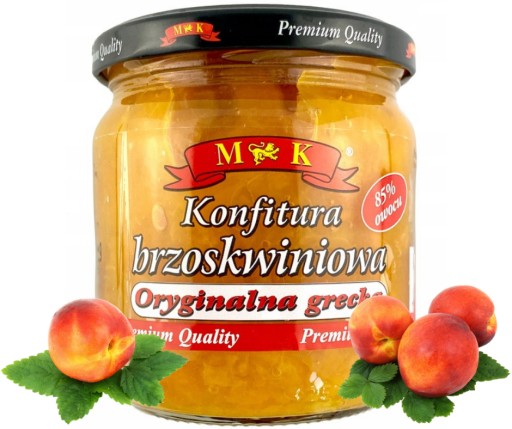 ORIGINÁL Broskyňový džem Z GRÉCKA
