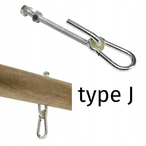 Držiak háku otočný záves KBT J 120mm