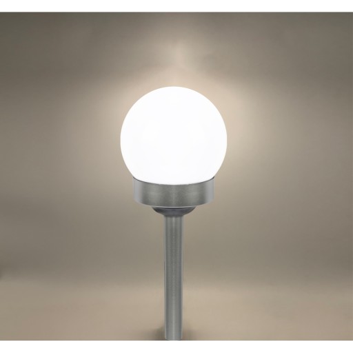 Svietidlo SOLAR GARDEN BALL, biele, do záhrady, do záhrady, VÝKONNÝ Goliat