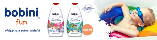 Bobini Tekutý kúpeľ pre deti na farbenie vody Ružová super pena 500 ml