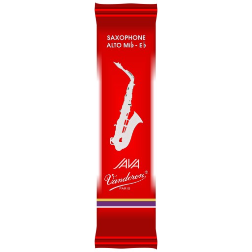 Alto saxofón jazýčkový alt 1 Vandoren JAVA Filed Red SR261R 1 ks.