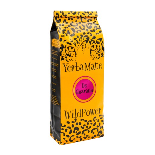 Yerba Mate DE GUARANA 200g WildPower arónia guarana okvetné lístky ruže chrpa