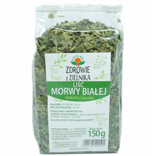Moruša biela list moruše biela Natura Wita 150g