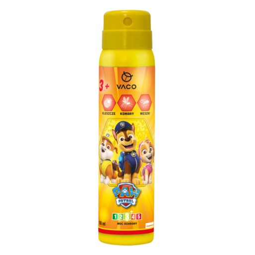 VACO Paw Patrol sprej pre deti od 3 rokov proti komárom a kliešťom, 100 ml