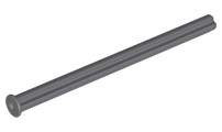 LEGO Axle Axle Alloy 8 C. Grey 55013 4499858 - 2ks