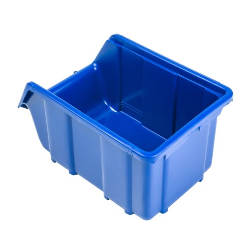 Organizér kontajnerov na odpadky modrý 245x160x126