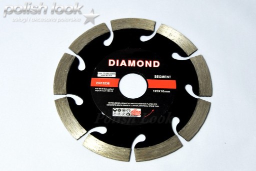 SEGMENTOVANÝ DIAMANTOVÝ DISK 125mm BETÓNOVÁ KOCK