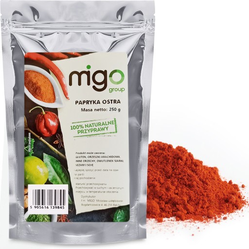 Paprika štipľavá mletá ASTA 100 - 250g - MIGOgroup