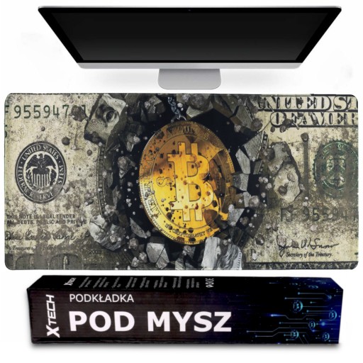 HERNÁ PODLOŽKA POD MYŠ MAT 90x40 BTC