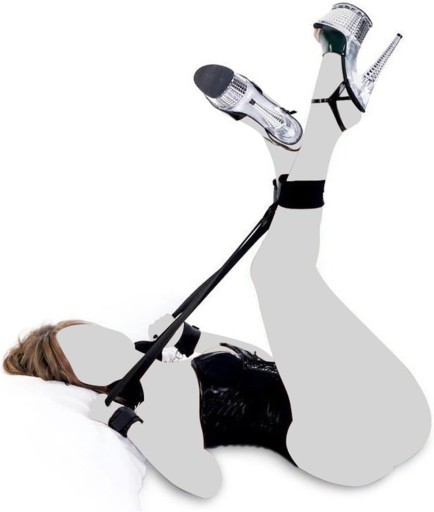 POPRUHY, PUTÁ NA RUKY A NOHY, SEXUÁLNY PÁS, SÚPRAVA BONDAGE BDSM