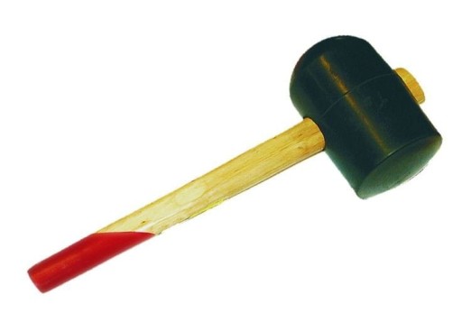 Gumové klampiarske kladivo 90mm 1250g