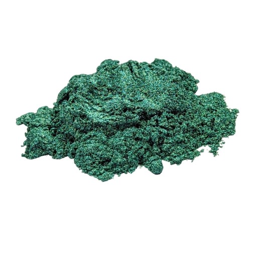 EMERALD pearl sľuda prírodný pigment 10g farebný krbový vosk tav