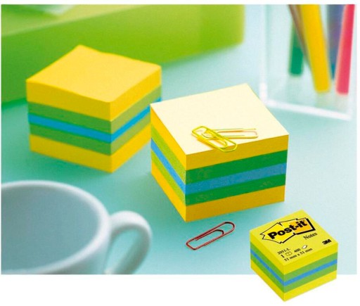 SAMOLEPIACI BLOK 3M POST-IT KOCKY 51x51 50x50 400 ks