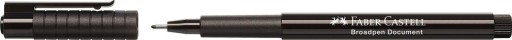 Jemná linka Broadpen - Faber-Castell - čierna