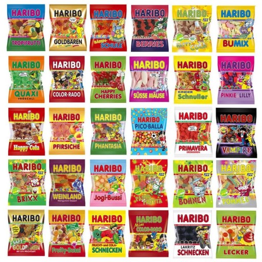 Haribo SAUER BRENNER ovocné želé KYSLE 160g