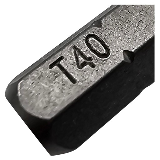 TX40 SKRUTKOVACIE HROTY BIT 25mm STAR TORX COBIT 1ks