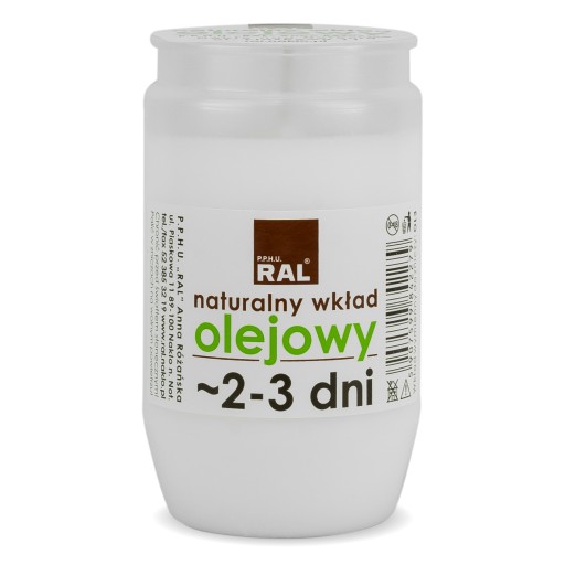 Vložka na sviečky 10 cm do 3 dní OL3 Oil