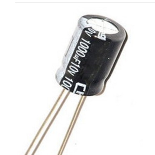 Elektrolytický kondenzátor 1000uF/10V 10ks (2240)