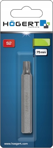 Bit TORX 10mm T27x75mm Hoegert Technik HT1S848