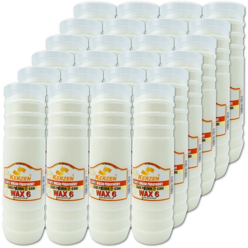 Vložka parafínovej sviečky KERZEN WAX 6 144h