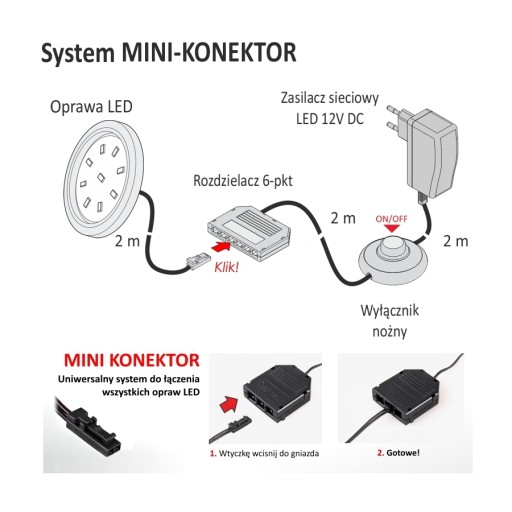 LED nábytkové svietidlo ORBIT XL 3W #120