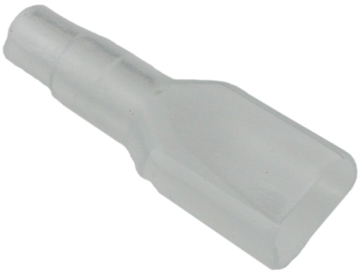 Kryt konektora 6,3mm flexibilný (10ks) /0108-10