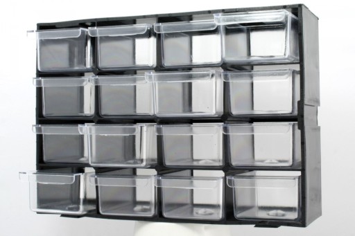 Px16 ZÁSUVOVÝ MODUL ORGANIZÁTOR SKRIŇA 16 X 22 CM KOMB.