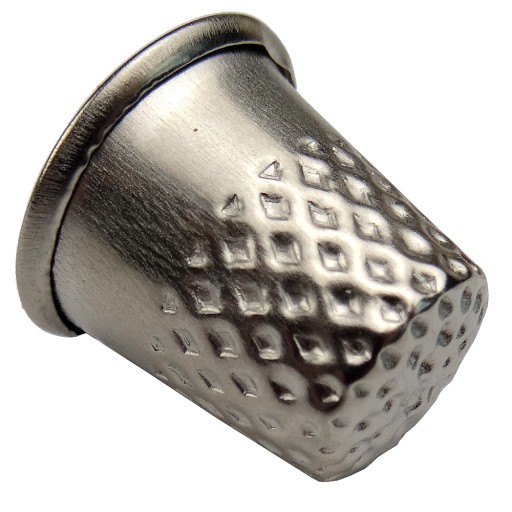 Kovový krajčírsky náprstok, 1 ks 0039