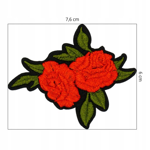 TERMO náplasť RED ROSES TERMO náplasť malá ruža