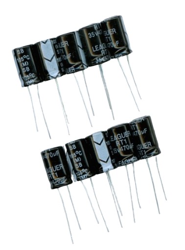 470uF 35V LEAGUER (10 KS) ELEKTROLYTICKÝ KONDENZÁTOR