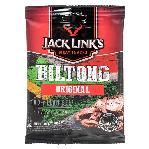 Sušené hovädzie Jack Links Biltong Original 25 g