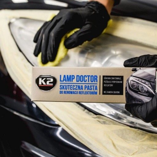 Pasta K2 Lamp Doctor na renováciu svetlometov lámp