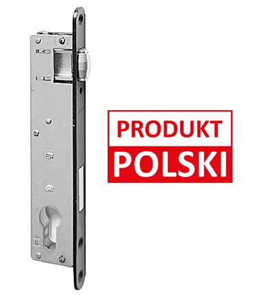 Valčekový zadlabací zámok pre brány, brány a dvere