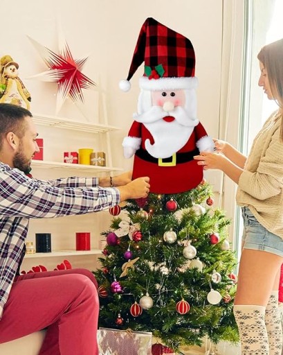 OZDOBY NA VIANOČNÝ STROMČEK MIKULÁŠKA 30 PALCOVÉ VIANOČNÉ OZDOBY ZÁVESNÉ OZDOBY