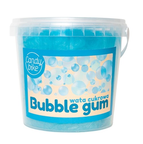 Cukrová vata vo vedierku s príchuťou Bubblegum 1L darček