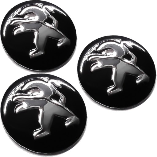 ZNAK PEUGEOT PILOT 14mm ODZNAK S LOGOM KĽÚČA