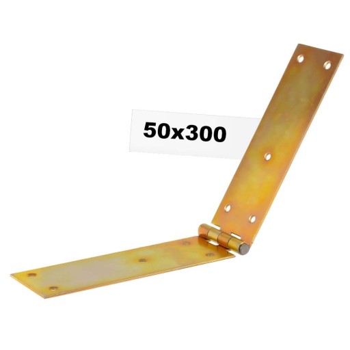 Konštrukcia Pánt NÁBYTOK 50x300 mm PLATED, lomený