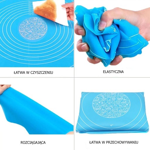 Silikónová podložka na stôl XL 40x50 cm s podložkou na mieru