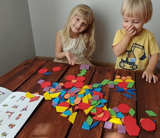 DREVENÁ HRA MONTESSORI PUZZLE 180 dielikov