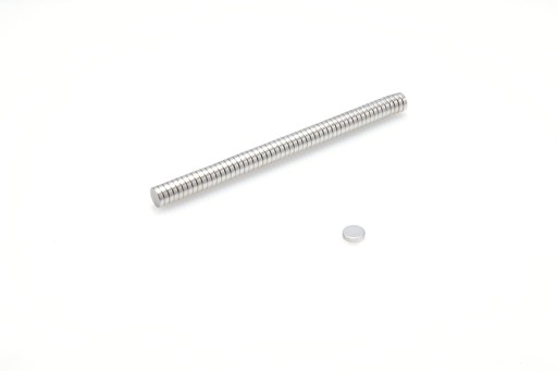 Neodymový magnet valcový MW 4x1 N38 10 ks